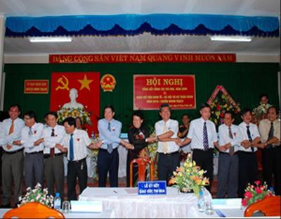 Đảng bộ huyện Nhơn Trạch Đồng Nai  Nhiều hành động thiết thực làm theo gương Bác